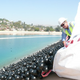 Illustration for article titled 400,000 Bouncy Black Balls Invade Reservoir to Save Los Angeles From Cancer Water